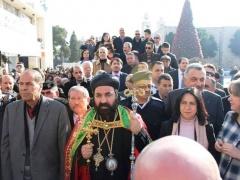 صور احتفالات بيت لحم بعيد الميلاد التي تسير حسب تقويم الشرقي