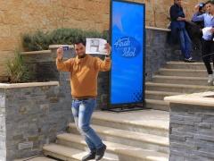 بالصور : المئات يتوجهون للمشاركة في تجارب الأداء لـ Arab Idol في رام الله