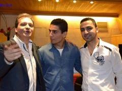 بالصور: محمد عساف يسجل اغنية جديدة من كلمات الشاعر نزار فرنسيس