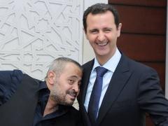 بالصور : سلطان الطرب جورج وسوف مع بشار الاسد