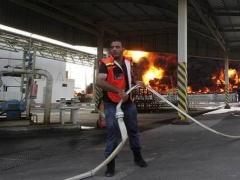 توقف محطة كهرباء غزة عن العمل بعد قصفها من قبل الاحتلال 