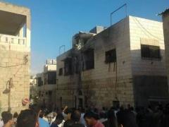 سقوط صاروخ اطلق من غزة على منزل فلسطيني بالخطأ ببيت ساحور 