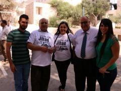 بالصور : وقفة تضامنية امام مدرسة طاليثا قومي