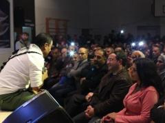 بالصور: الشاعر المصري هشام الجخ يحي أمسية شعرية في بيت لحم