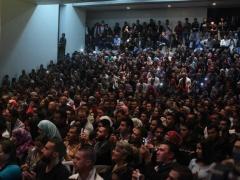 بالصور: الشاعر المصري هشام الجخ يحي أمسية شعرية في بيت لحم