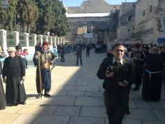 مبعوث الفاتيكان الكردينال جوالتيرو يصل بيت لحم (صور)