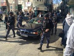 مبعوث الفاتيكان الكردينال جوالتيرو يصل بيت لحم (صور)