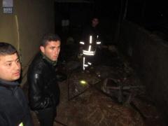 الدفاع المدني يخلي7 منازل تضررت بسبب العاصفة