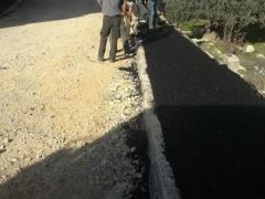 رئيسة بلدية بيت لحم تقوم بجولة لتفقد سير أعمال تعبيد شوارع بيت لحم