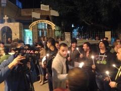 بيت ساحور تتضامن مع ذوي الشهيد الكساسبة وتندد بوحشية 