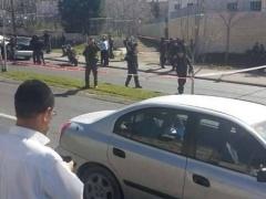 بالصــور ..7 اصابات بعملية دهس بالقدس