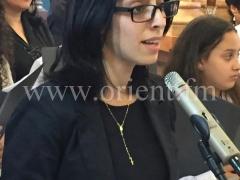 فرقة التراتيل البيزنطية تنشد مجموعة من التراتيل البيزنطية في كنيسة الاباء الاجداد