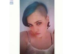 صور: مجنونة هيفاء وهبي تصبغ شعرها بلون غريب..والنصف الأخر تحلقه على الصفر !