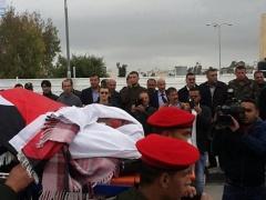 بالصور:تشييع جثمان ابو سنينة بالخليل