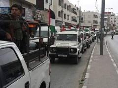 بالصور:تشييع جثمان ابو سنينة بالخليل