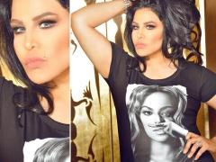 بالصور.. أحلام تحاول تقليد بيونسيه !!