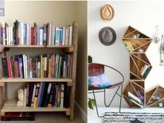 بالصور: 10 افكار لاستغلال الأغراض القديمة بتخزين الكتب