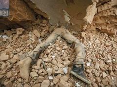 بالصور.. دمار زلزال النيبال ومبانٍ تاريخية تحولت لأنقاض