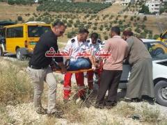 اصابتين بحادث سير شرق بيت لحم