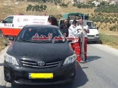 اصابتين بحادث سير شرق بيت لحم