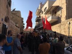 جماهير بيت ساحور ومحافظة بيت لحم تودع المناضل وليد جرايسة