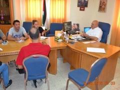 بلدية بيت ساحور تستقبل وفدا فرنسيا صحفيا من مشروع مسار إبراهيم