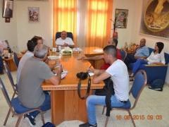 بلدية بيت ساحور تستقبل وفدا فرنسيا صحفيا من مشروع مسار إبراهيم