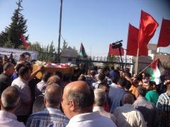 جماهير بيت ساحور ومحافظة بيت لحم تودع المناضل وليد جرايسة