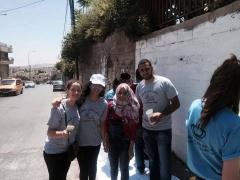 بالصور| نشاط تطوعي لشبيبة الطالبة المسيحية والمجلس الشبابي في بيت ساحور