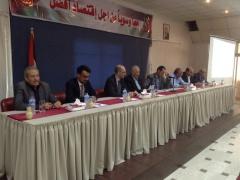 غرفة تجارة وصناعة محافظة غزة تستقبل وفد إيطالي