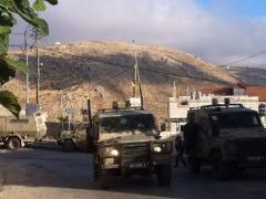 بالصور | استشهاد شاب جراء انقلاب دورية لجيش الاحتلال عليه في كفر مالك