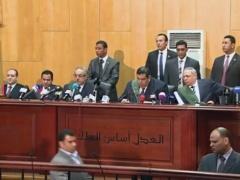 #مصر .. المؤبد لمرسي وبديع والإعدام للشاطر والبلتاجي