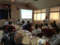 غرفة تجارة وصناعة محافظة غزة تستقبل وفد إيطالي