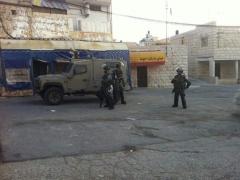 بالصور | استشهاد شاب جراء انقلاب دورية لجيش الاحتلال عليه في كفر مالك