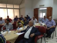 غرفة تجارة وصناعة محافظة غزة تستقبل وفد إيطالي