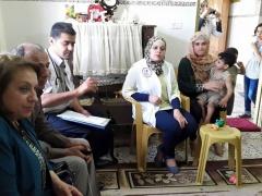 لجان العمل الصحي تستقبل وفداً من مؤسسة التضامن من أجل السلام الإسبانية