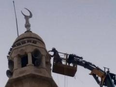 بلدية بيت لحم تعمل على تزيين مساجد المدينة والشوارع والحارات والميادين إستعدادا للشهر الفضيل