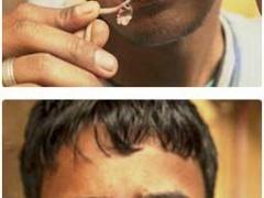 هندي يحترف امتصاص الصدمات الكهربائية