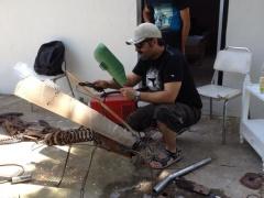 فنان من غزة يجسد 