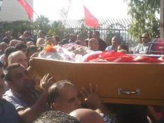 جماهير بيت ساحور ومحافظة بيت لحم تودع المناضل وليد جرايسة