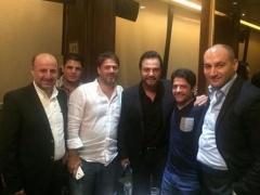 بالصورة...مصالحة عاصي الحلاني ومعين شريف