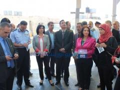 بالصور| إطلاق مشاريع ووضع حجر الأساس لمشروع حديقة البيارة في بيت لحم