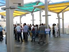 بالصور| إطلاق مشاريع ووضع حجر الأساس لمشروع حديقة البيارة في بيت لحم