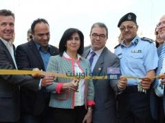 بالصور| إطلاق مشاريع ووضع حجر الأساس لمشروع حديقة البيارة في بيت لحم