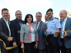 بالصور| إطلاق مشاريع ووضع حجر الأساس لمشروع حديقة البيارة في بيت لحم