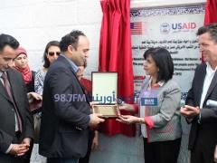 بالصور| إطلاق مشاريع ووضع حجر الأساس لمشروع حديقة البيارة في بيت لحم