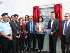 بالصور| إطلاق مشاريع ووضع حجر الأساس لمشروع حديقة البيارة في بيت لحم