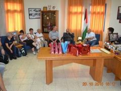 وفد من بلدية سانت هيربلن الفرنسية يزور بلدية بيت ساحور