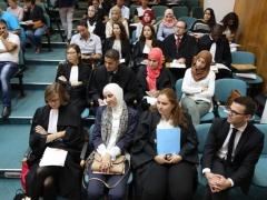 جامعة القدس تقيم المسابقات الدولية السابعة للمرافعات في حقوق الإنسان بفلسطين