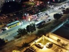 بالصور- إصابة 4 إسرائيليين في حادث طعن بكريات غات